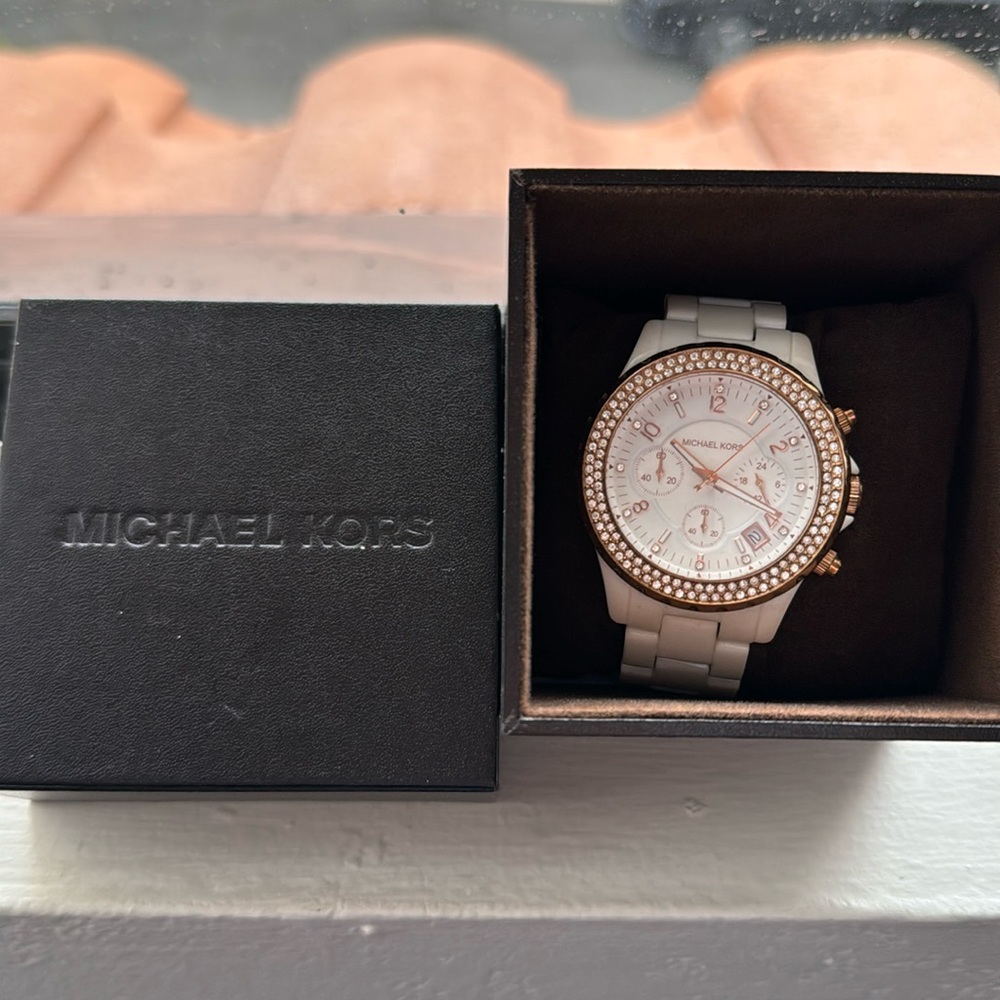 Michael Kors Ceramic Watch